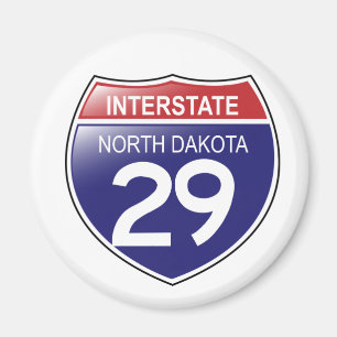 Aimant d'un état à un autre de 29 le Dakota du