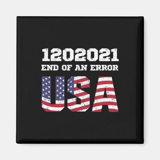 Aimant D'Une Erreur Biden Harris Inauguration 1202021 Jan (Devant)