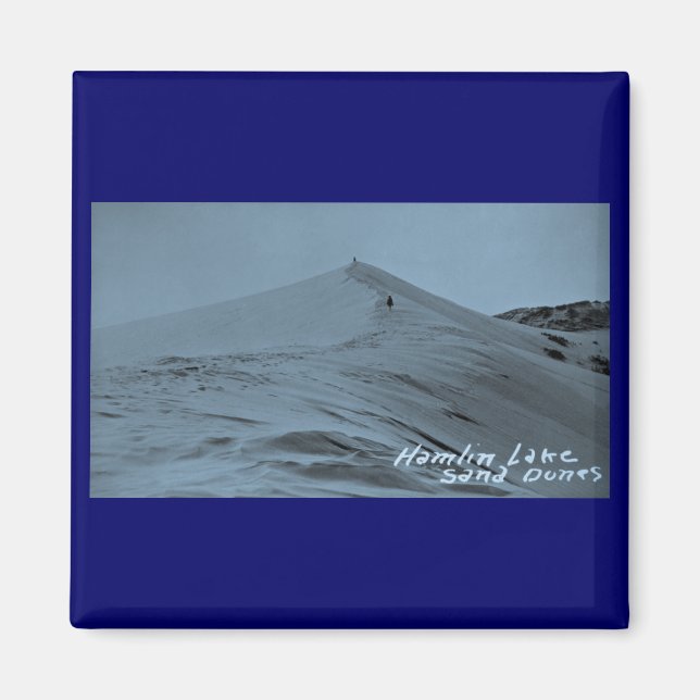 Aimant Dunes de sable du lac Hamlin, Michigan (Devant)