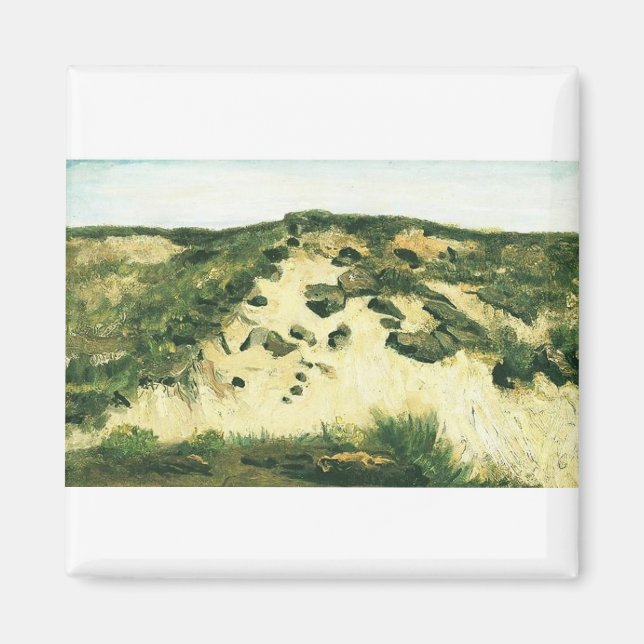 Aimant Dunes de Vincent van Gogh (Devant)
