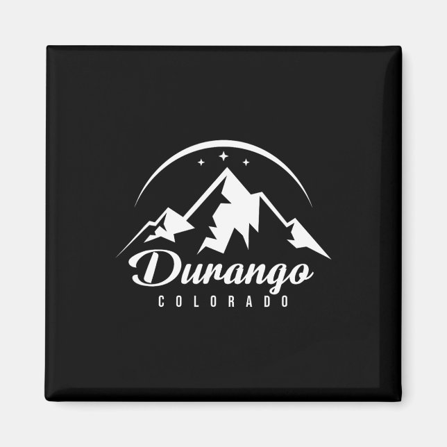 Aimant Durango Colorado Station de ski Ski Snowboard (Devant)