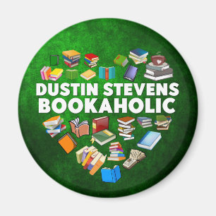 Aimant Dustin Stevens Bookaholic