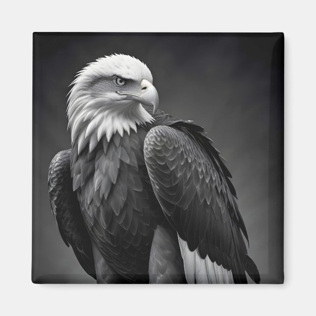 Aimant Eagle Faune Majestic Nature Vie Fond d'écran (Devant)
