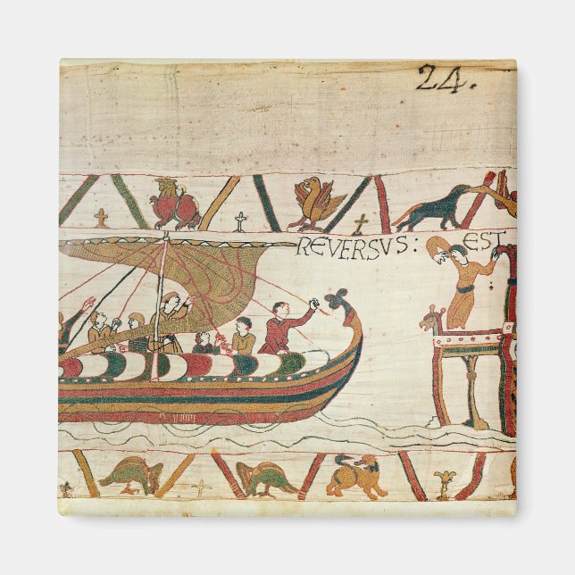 Aimant Earl Harold revient en Angleterre (Devant)