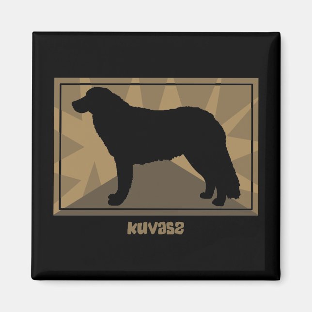Aimant Earthy Kuvasz (Devant)