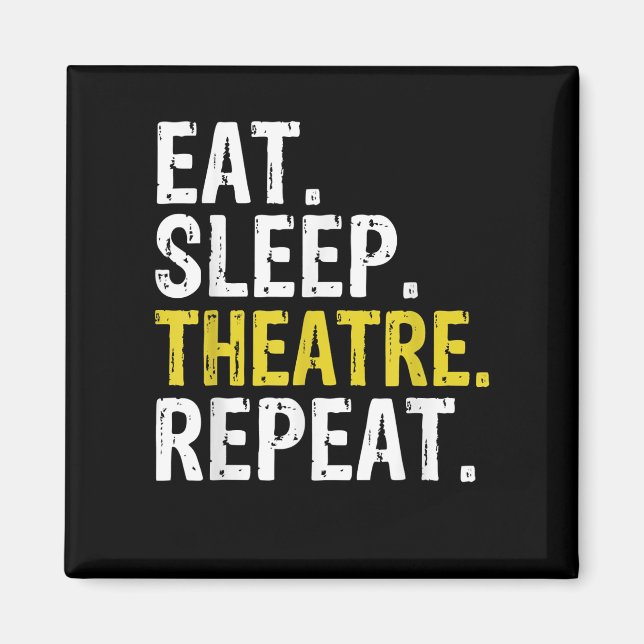 Aimant Eat Sleep (Devant)