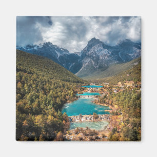 Aimant Eau   Blue Moon Lake, Chine