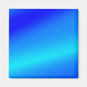 Aimant Eau claire bleu cuivre pastel abstrait