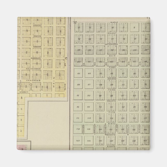 Aimant Eau froide, Protection, Avilla, Kansas (Devant)