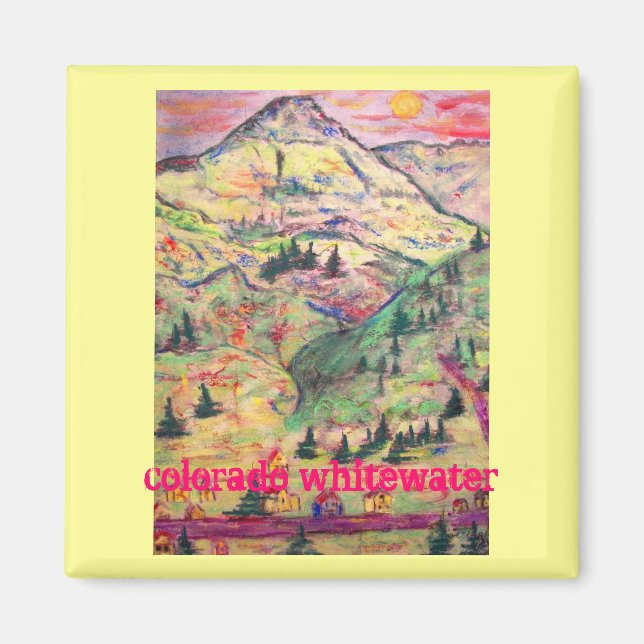 Aimant eau vive colorado (Devant)