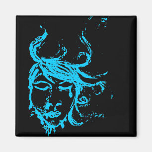 Aimant eaux bleues