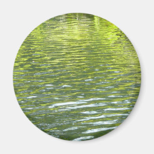 Aimant Eaux d'Oak Creek Nature jaune et verte Photo