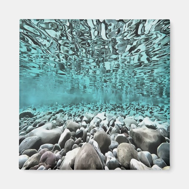 Aimant Eaux peu profondes Art Artistique Egéen (Devant)