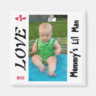 AIMANT ÉCHANTILLON D'AIMANT D'HOMME DU LIL DE LA MAMAN