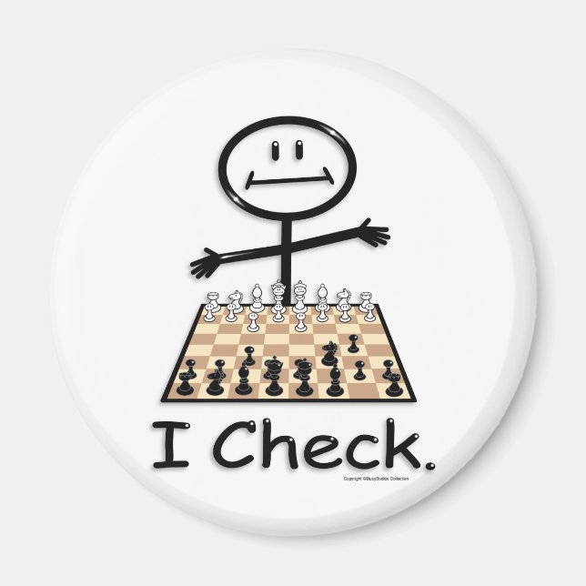 Aimant Échecs (Devant)