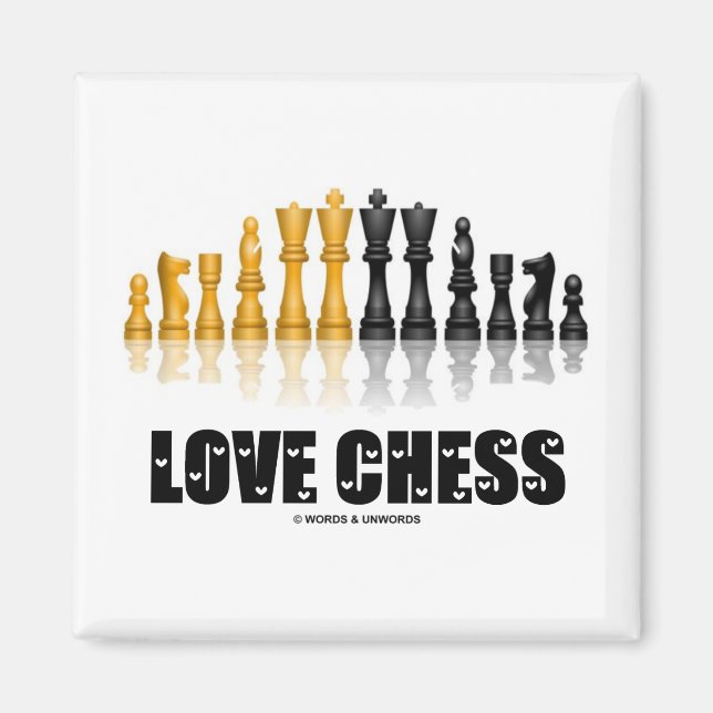 Aimant Échecs d'amour (Devant)