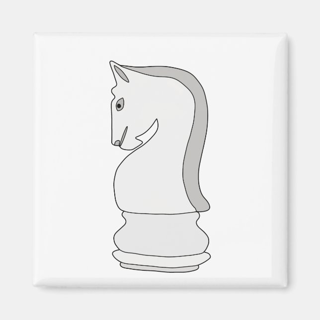 Aimant Échecs du chevalier (Devant)
