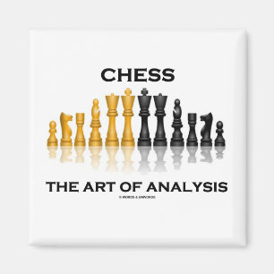 Aimant Échecs l'art de l'analyse