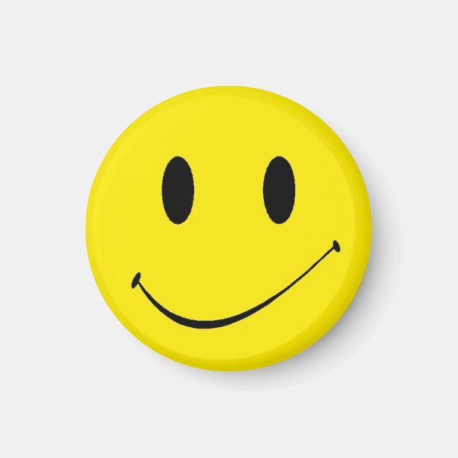 Aimant Éclairer votre journée ~ Vintage visage rétro (Devant)