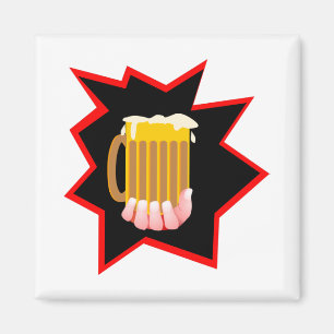 Aimant Éclatement de la boue de bière