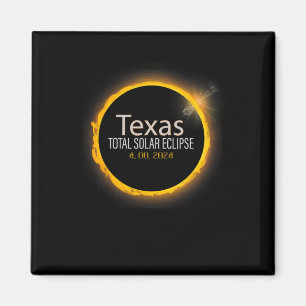 Aimant Eclipse 2024 Chemise Total Solaire Eclipse State T