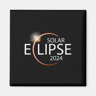 Aimant Eclipse 2024 Shirt Total Solar Eclipse Party
