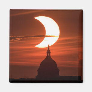 Aimant Éclipse solaire 2021