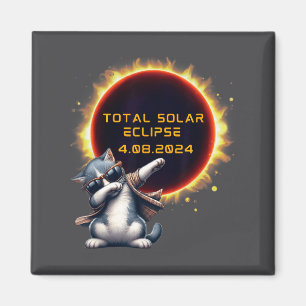Aimant Éclipse solaire mignonne Éclipse solaire totale