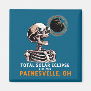 Aimant Éclipse solaire squelette Painesville Ohio
