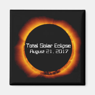 Aimant Éclipse solaire totale 2017