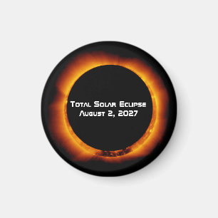 Aimant Éclipse solaire totale du siècle 2027