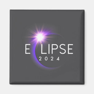 Aimant Éclipse solaire totale en Amérique 04 08 24 2024