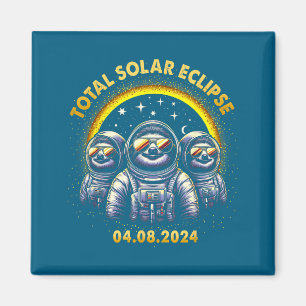 Aimant Éclipse solaire totale mignonne 04 08