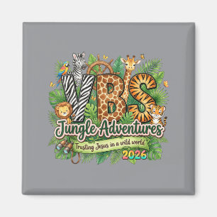 Aimant École biblique de vacances Vbs Aventures dans la j