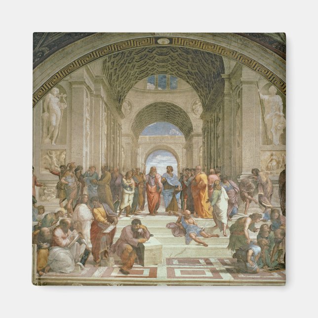 Aimant École d'Athènes, de Stanza della (Devant)