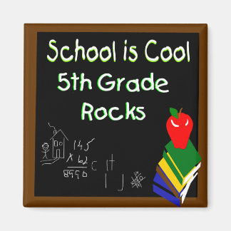 Aimant École de 5e année est Cool