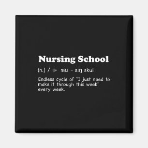 Aimant École de soins infirmiers - Définition amusante