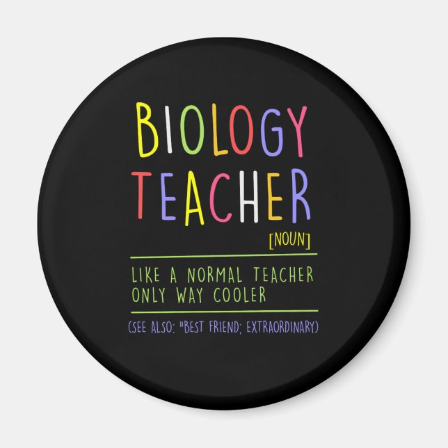 Aimant École d'enseignement de biologie (Devant)