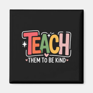 Aimant École d'un professeur mignon