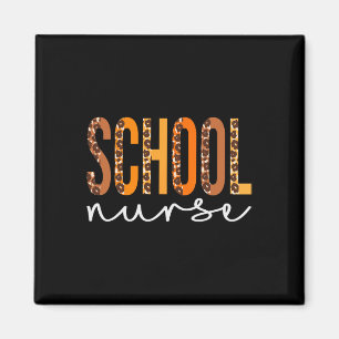Aimant École Infirmière léopard Squad mignon Automne Merc