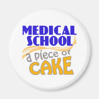 Aimant École Médicale - Morceau de gâteau