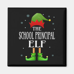 Aimant École Principal Elf Xmas Fundy Famille Corresponda