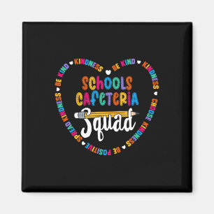 Aimant Écoles Cafétéria Squad Ck À L'École Heureux Premie