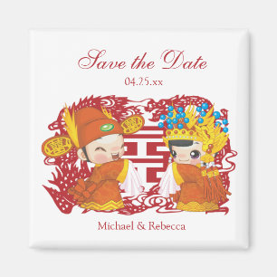 Aimant Économies de mariage de chinois traditionnel la