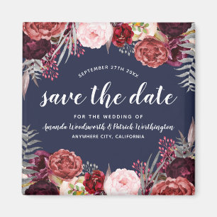 Aimant Économies de mariage de pivoine de Marsala de