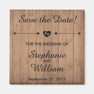 Aimant Économies du bois de grain l'aimant de date. Coeu