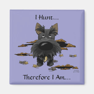 Aimant Écossais Terrier (Scotties) que je chasse… Aima