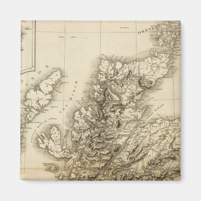 Aimant Écosse 19 (Devant)