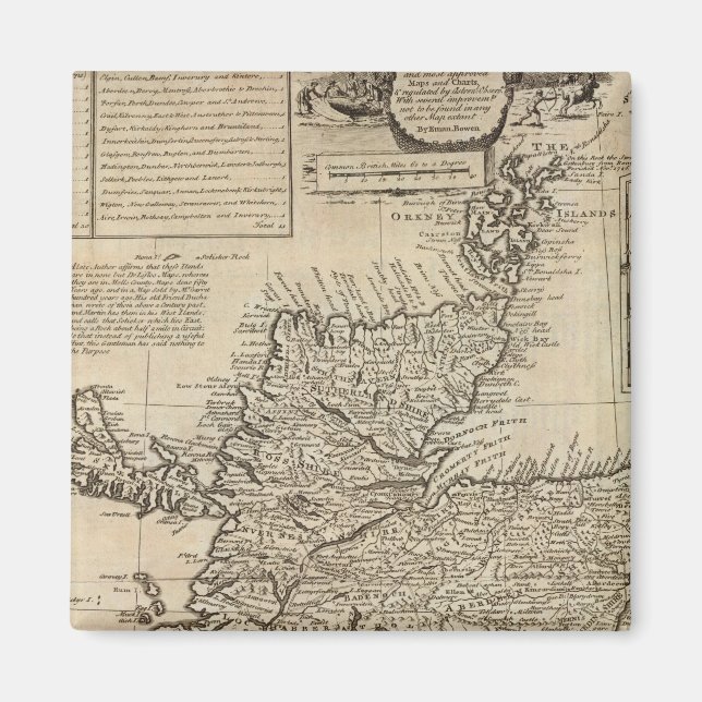 Aimant Ecosse et Grande-Bretagne du Nord (Devant)