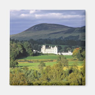 Aimant Écosse, Tayside, château de Blair. Dans un champ é